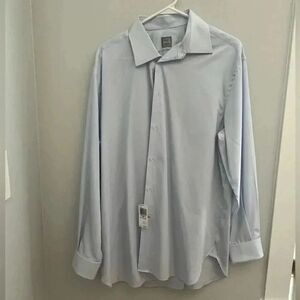 New with Tags, Ike Behar light blue dress shirt